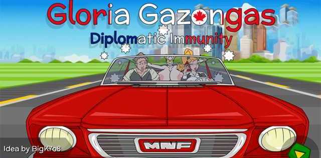Gloria Gazongas: Diplomatic Immunity free porn game
