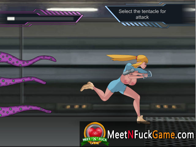 Samus the Tentacle Trap sex game screenshots.
