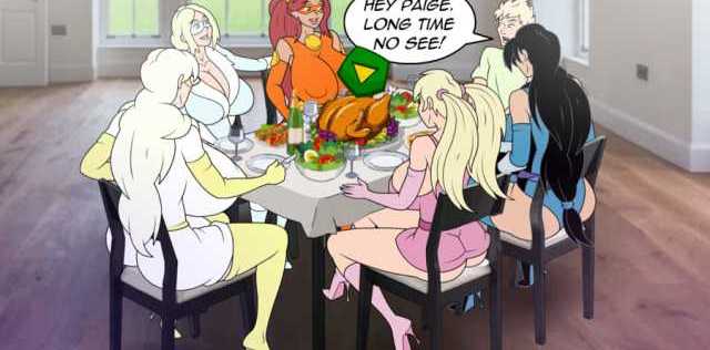 Super Whore Family: Thanksgiving online sex game