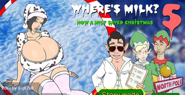 Where is The Milk 5: How a MILF Saved Christmas free porn game